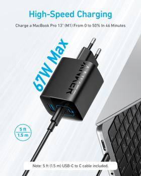 ANKER Innovations 336 Charger (67W) (A2674G11)
