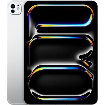 APPLE iPad Pro 11" (May 2024), Wi‑Fi + Cellular, 512GB, 8GB RAM, Standard glass, Silver (MVW43KN/A)