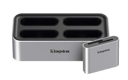 KINGSTON USB-C 3.2 Gen2 Workflow Station Dock w/ Dual-Slot SD UHS-II Card Reader (WFS-S)
