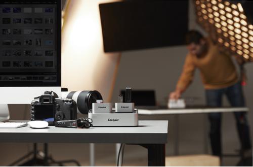 KINGSTON USB-C 3.2 Gen2 Workflow Station Dock w/ Dual-Slot SD UHS-II Card Reader (WFS-S)