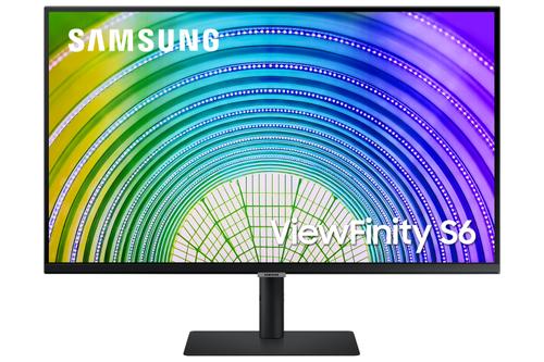 SAMSUNG S32A600U 32in Bezelless 16:9 Wide 2560x1440 VA 4ms HDR10 HAS/ Swivel/ Pivot/ Tilt 120mm HDMI/ DP/ USB-C (90W) DP out(Daisy chain) LAN USB3 Hub VESA 100 HDMI USB-C Cable in box (LS32A600UUPXEN)