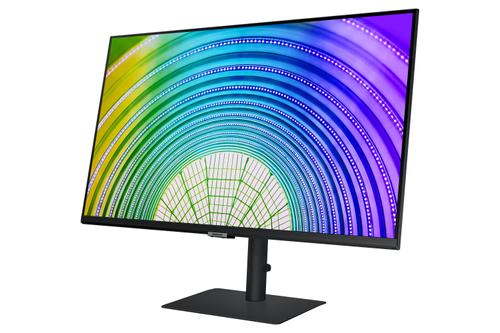 SAMSUNG S32A600U 32in Bezelless 16:9 Wide 2560x1440 VA 4ms HDR10 HAS/ Swivel/ Pivot/ Tilt 120mm HDMI/ DP/ USB-C (90W) DP out(Daisy chain) LAN USB3 Hub VESA 100 HDMI USB-C Cable in box (LS32A600UUPXEN)