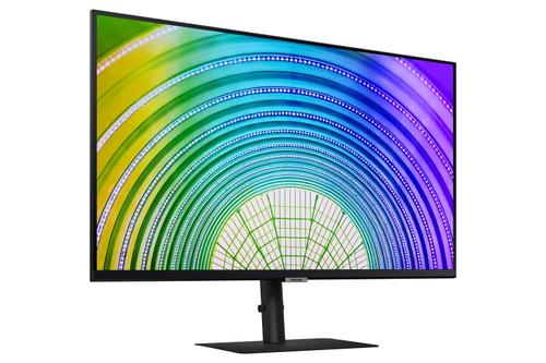 SAMSUNG S32A600U 32in Bezelless 16:9 Wide 2560x1440 VA 4ms HDR10 HAS/ Swivel/ Pivot/ Tilt 120mm HDMI/ DP/ USB-C (90W) DP out(Daisy chain) LAN USB3 Hub VESA 100 HDMI USB-C Cable in box (LS32A600UUPXEN)