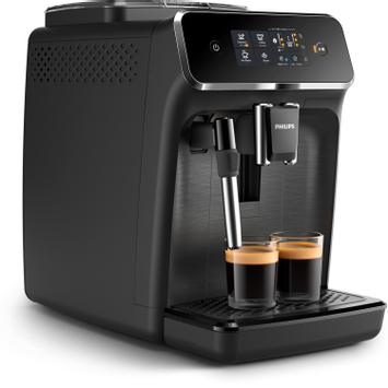 Philips Series 2200 EP2220 - automatisk kaffemaskin med cappuccinatore - 15 bar - matt svart (EP2220/10)