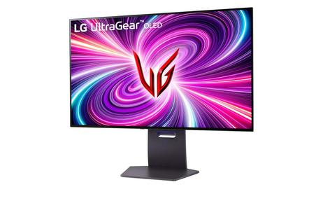 LG 32" UltraGear OLED gamingskjerm Dual Mode 4K UHD 240Hz eller FHD 480Hz, 0.03ms, G-Sync, FreeSync Premium Pro, DisplayHDR True Black 400 (32GS95UX-B.AEU)