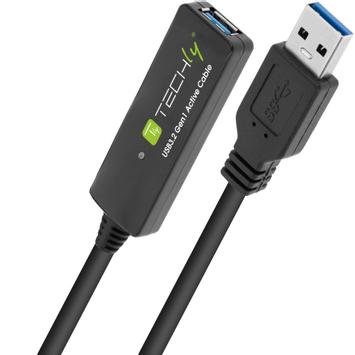TECHLY Usb Cable 10 M Usb 3.2 Gen 1 (ICUR30100G)