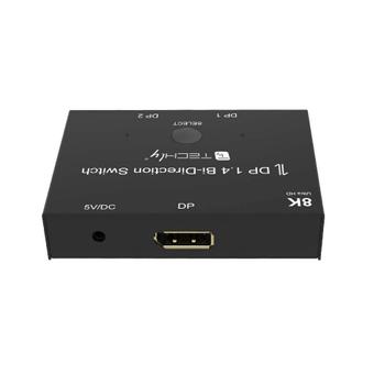 TECHLY Video Switch Displayport (IDATA-DP-2DP-8KT)