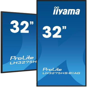 IIYAMA 32" 1920x1080,  FHD IPS panel  (LH3275HS-B1AG)