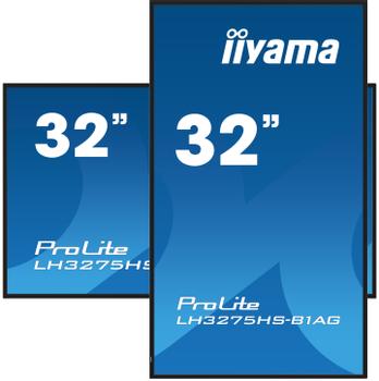 IIYAMA 32" 1920x1080,  FHD IPS panel  (LH3275HS-B1AG)
