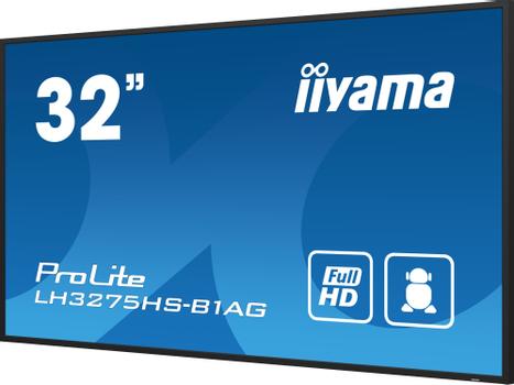 IIYAMA 32" 1920x1080,  FHD IPS panel  (LH3275HS-B1AG)