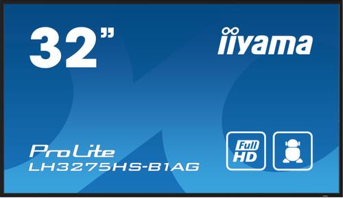 IIYAMA 32" 1920x1080,  FHD IPS panel  (LH3275HS-B1AG)