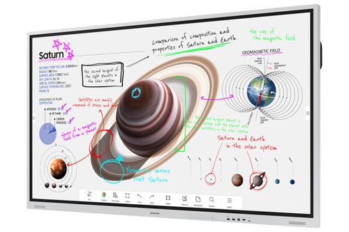 SAMSUNG 75"" Flip WM75B Digital Flipboard,  UHD (LH75WMBWLGCXEN)