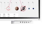 Samsung Flip Pro WM55B WMB Series - 55" LED-bakgrunnsbelyst LCD-skjerm - 4K - for utdanning / næringsliv (LH55WMBWBGCXEN)