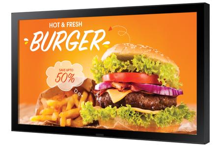 SAMSUNG OH24B Outdoor LCD 24inch FHD 16:9 IP56 rated display kit with protection glass 1500nits 2xUSB 2.0 RJ45 HDMI (LH24OHBEBGBXEN)