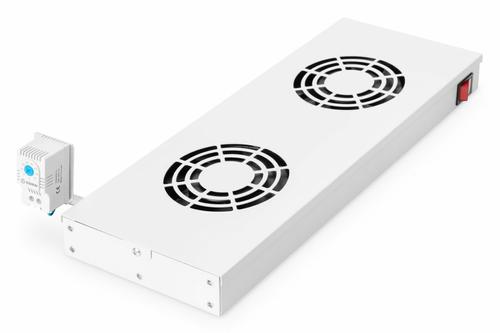 EQUIP Cooling Fans 19', 1U, 2Fans, (EZF-2-G)