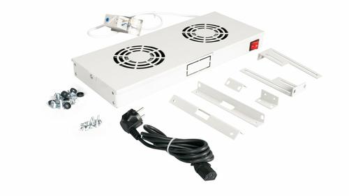 EQUIP Cooling Fans 19', 1U, 2Fans, (EZF-2-G)