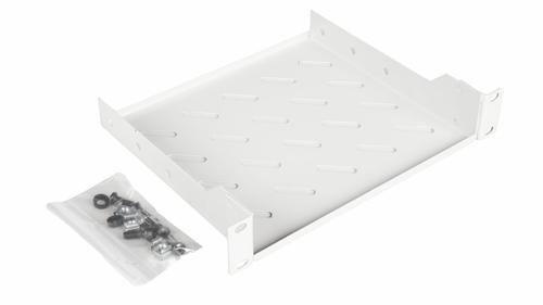 EQUIP Fixed Shelf 10', 1U, 200Mm,  (EZFS-10-1-20-G)