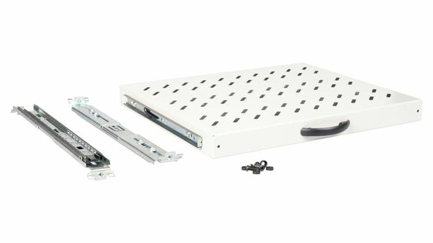 EQUIP Sliding Shelf 19', 1U, 600Mm, (EZVS-19-1-60-G)