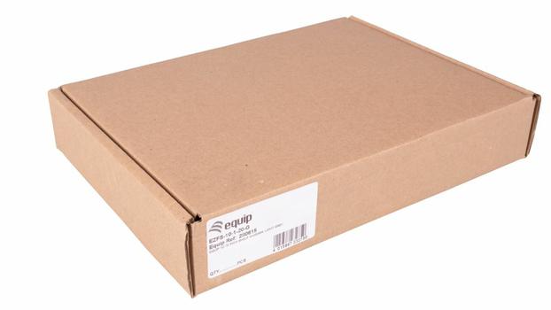 EQUIP Fixed Shelf 10', 1U, 200Mm, (EZFS-10-1-20-G)