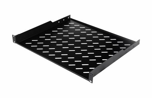 EQUIP Fixed Shelf 19', 1U, 600Mm,  (EZFS-19-1-60-B)