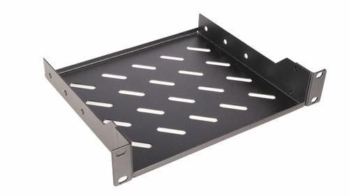 EQUIP Fixed Shelf 10', 1U, 200Mm,  (EZFS-10-1-20-B)