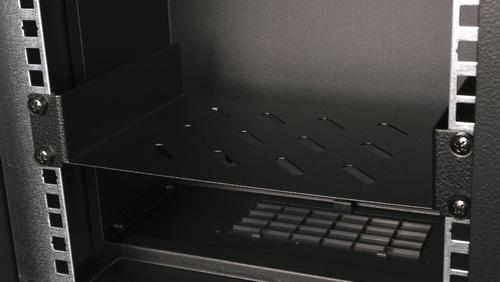 EQUIP Fixed Shelf 10', 1U, 150Mm,  (EZFS-10-1-15-B)