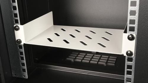 EQUIP Fixed Shelf 10', 1U, 150Mm,  (EZFS-10-1-15-G)