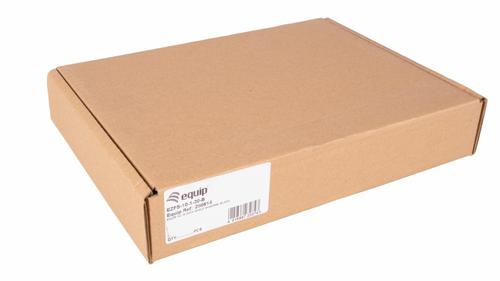 EQUIP Fixed Shelf 10', 1U, 200Mm,  (EZFS-10-1-20-B)