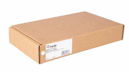 EQUIP Fixed Shelf 10', 1U, 150Mm,  (EZFS-10-1-15-G)