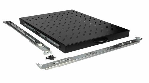 EQUIP Sliding Shelf 19', 1U, 800Mm, (EZVS-19-1-80-B)