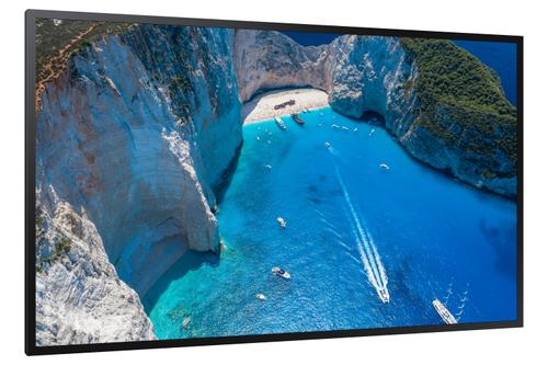 SAMSUNG OM75A - 75" Diagonal klass OMA Series LED-bakgrundsbelyst LCD-skärm - digital skyltning utomhus - full sol - Tizen OS - 4K UHD (2160p) 3840 x 2160 (LH75OMAEBGBXEN)