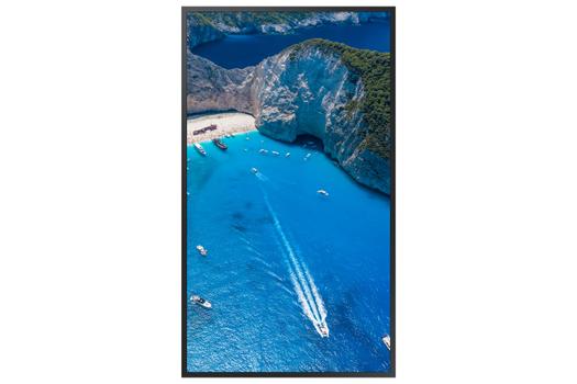 Samsung OM75A OMA Series - 75" LED-bakgrunnsbelyst LCD-skjerm - 4K - utendørs - for intelligent skilting (LH75OMAEBGBXEN)