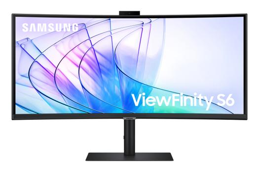 Samsung ViewFinity S6 S34C652VAU - S65VC Series - LED-skjerm - kurvet - 34" - HDR (LS34C652VAUXEN)