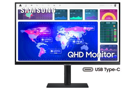 Samsung S27A600UUU - S60UA Series - LED-skjerm - QHD - 27" - HDR (LS27A600UUUXEN)
