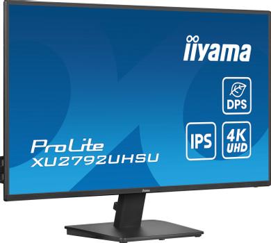 IIYAMA 27"  UHD 4K IPS Panel, (XU2792UHSU-B6)
