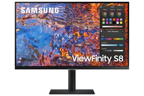 Samsung ViewFinity S8 S32B800PXP - S80PB Series - LED-skjerm - 4K - 32" - HDR (LS32B800PXPXEN)