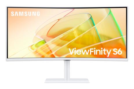 Samsung ViewFinity S6 S34C650TAU - S65TC Series - LED-skjerm - kurvet - 34" - HDR (LS34C650TAUXEN)