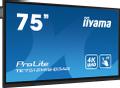 IIYAMA 75"W LCD IR 40-Points PureTouch 4K UHD IPS AG. Integrated iiWare (Note, WPS Office,Share, DMS,  file- and web browser)