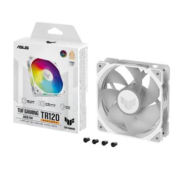 ASUS TUF GAMING TR120 ARGB REVERSE 1-pack 120mm White (90DA00D3-B09000)