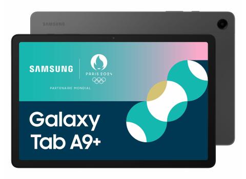 SAMSUNG Galaxy Tab A9+ 4GB 64GB Wifi BT5 11inch WUXGA Nano Sim 7040mAh 15W Android OS 3times upgrade Gray (SM-X210NZAAEUB)