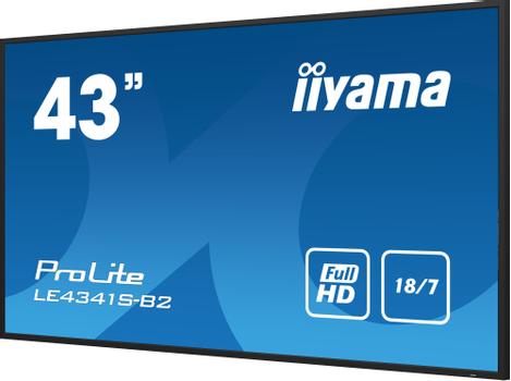 IIYAMA 43" 1920x1080,  IPS panel, 1% (LE4341S-B2)