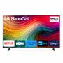 LG 55'' NANO 81 4K TV (2024) 55NANO81T6A 60Hz 4K, 3x HDMI 2.0, eARC, ALLM, NanoCell - Pure and rich colors (55NANO81T6A.AEU)