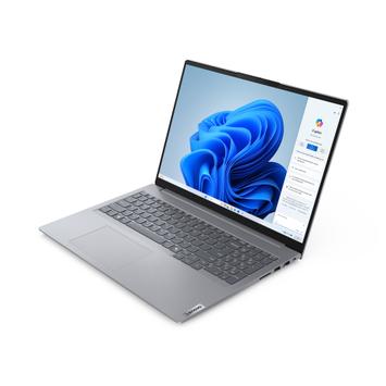 Lenovo ThinkBook 16 G7 ARP AMD Ryzen™ 5 7535HS Laptop 40,6 cm (16") WUXGA 32 GB DDR5-SDRAM 1 TB SSD Wi-Fi 6E (802.11ax) Windows 11 Pro Deutsch Grau (21MW00AYGE)