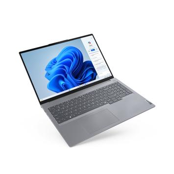 Lenovo ThinkBook 16 G7 ARP AMD Ryzen™ 5 7535HS Laptop 40,6 cm (16") WUXGA 32 GB DDR5-SDRAM 1 TB SSD Wi-Fi 6E (802.11ax) Windows 11 Pro Deutsch Grau (21MW00AYGE)