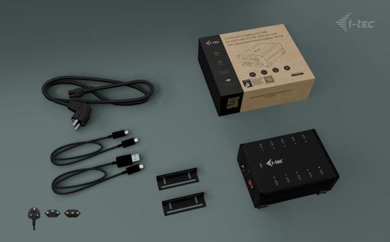 I-TEC CHARGING HUB 10X USB-C USB-C/ USB-A HUB 15W/PORT 180W PERP (CACHRGHUB10C)