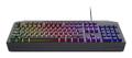 TRUST GTX 836 Evocx Illuminated Gamingtastatur Membrane Keys, USB, RGB, PS4, PS5, Xbox Series S, Xbox Series X, Xbox One (24997)