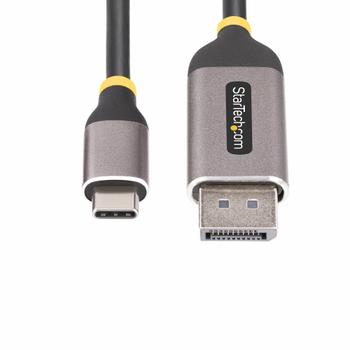 STARTECH 10FT USB-C DISPLAYPORT CABLE - USB-C TO DP ADAPTER CABLE 8K 60H CABL (142-USBC-DP-8K-10F)