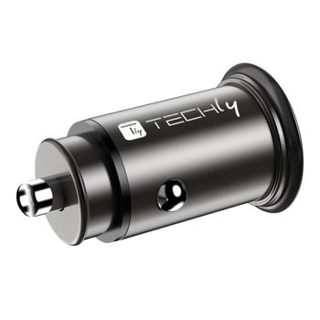 TECHLY Mini Car Charger Usb-A And (IUSB2-CAR5-AC38W)