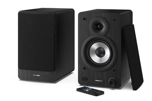 SHARP Bookshelf Speakers - Black (CP-SS30(BK))