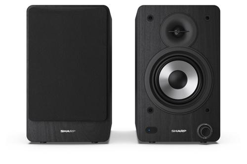 SHARP Bookshelf Speakers - Black (CP-SS30(BK))